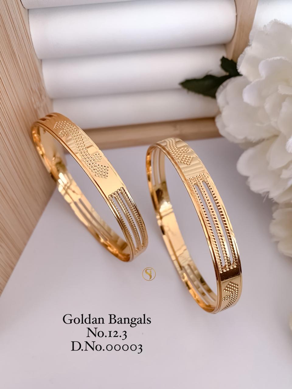 high gold bangle