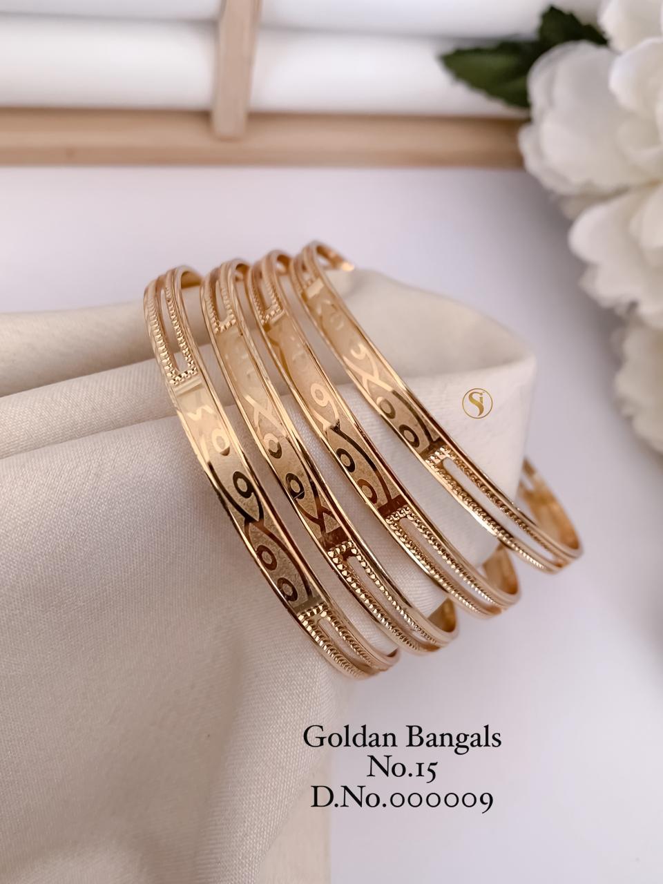high gold bangle 4 pic